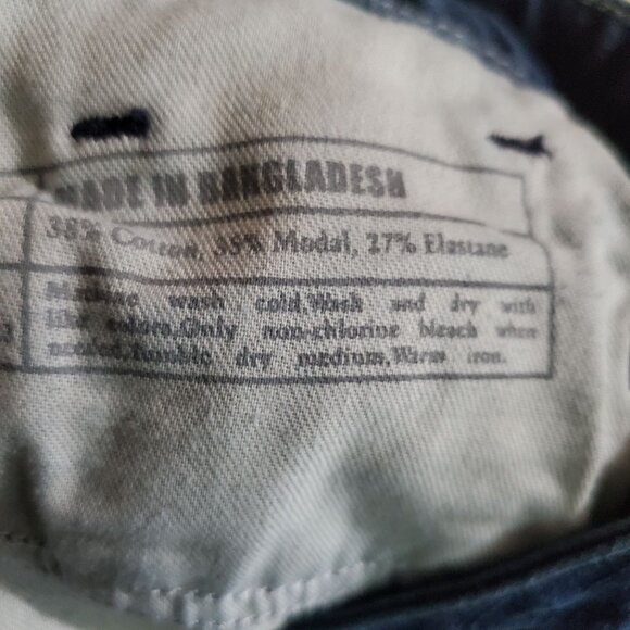 Banana Republic Jeans Womens Size 26 Blue Skinny Straight Stretch Mid-Rise Denim - Picture 4 of 12